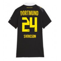 Borussia Dortmund Daniel Svensson #24 Vieraspaita Naiset 2026-27 Lyhythihainen